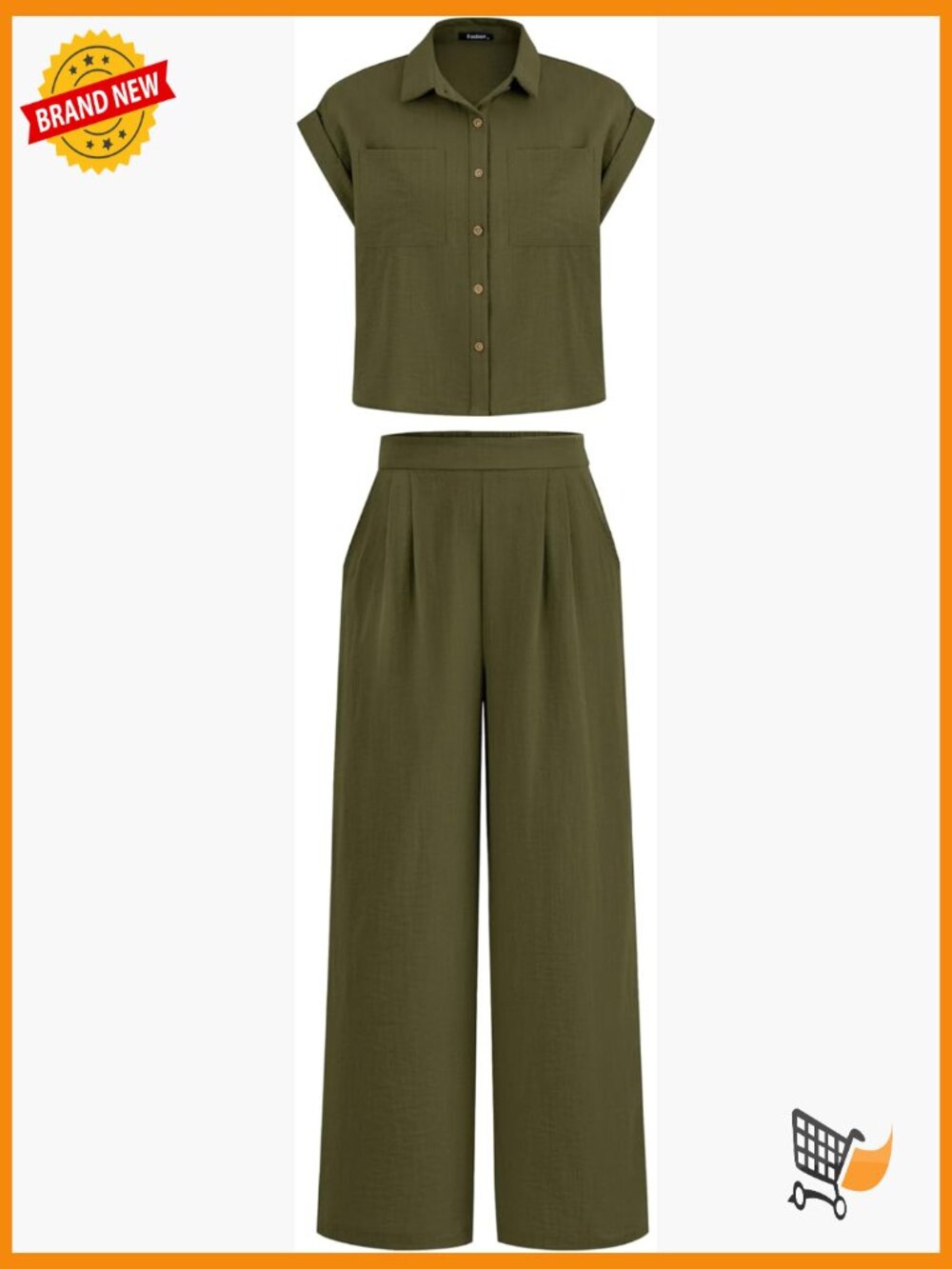 Women's Two Piece Outfit Cap Sleeve Top and Palazzo Pants Set Tracksuit Vacation